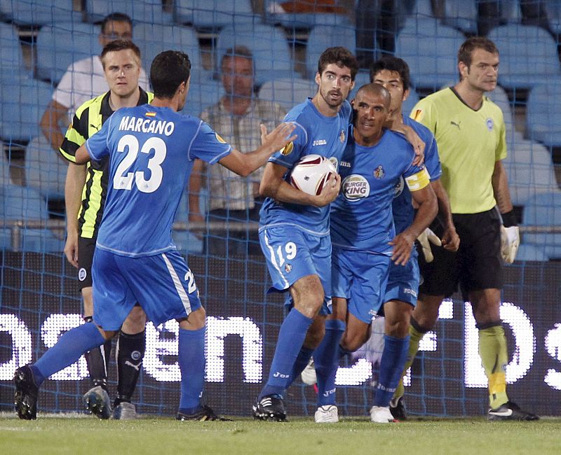 El Getafe logra remontar ante el Odense