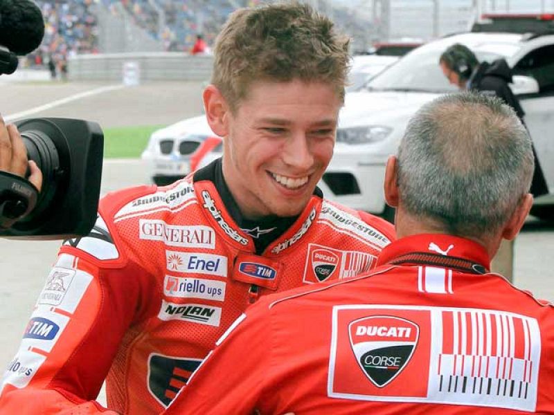 Casey Stoner: "Estoy contento con este resultado que no teníamos desde Qatar"