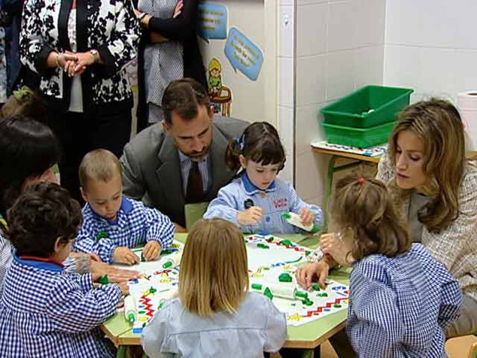 Los Príncipes de Asturias han inaugurado oficialmente el curso escolar en La Rioja | Ver