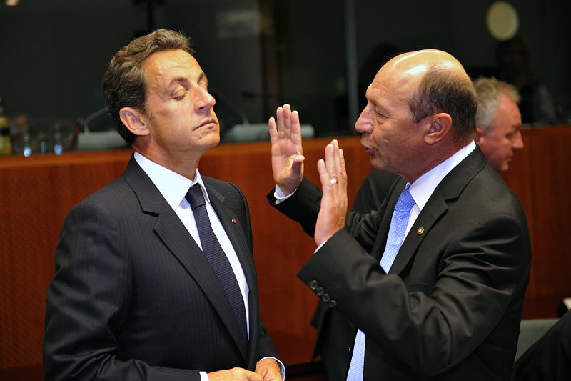 El presidente rumano pidió sin éxito a Sarkozy que frenase las expulsiones de gitanos