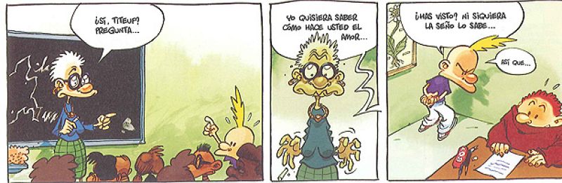 'Titeuf', un niño con cabeza de huevo y una visión hilarante del mundo de los adultos