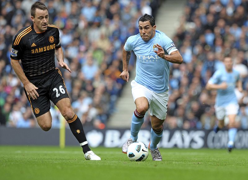 Carlos Tévez acaba con la buena racha del Chelsea