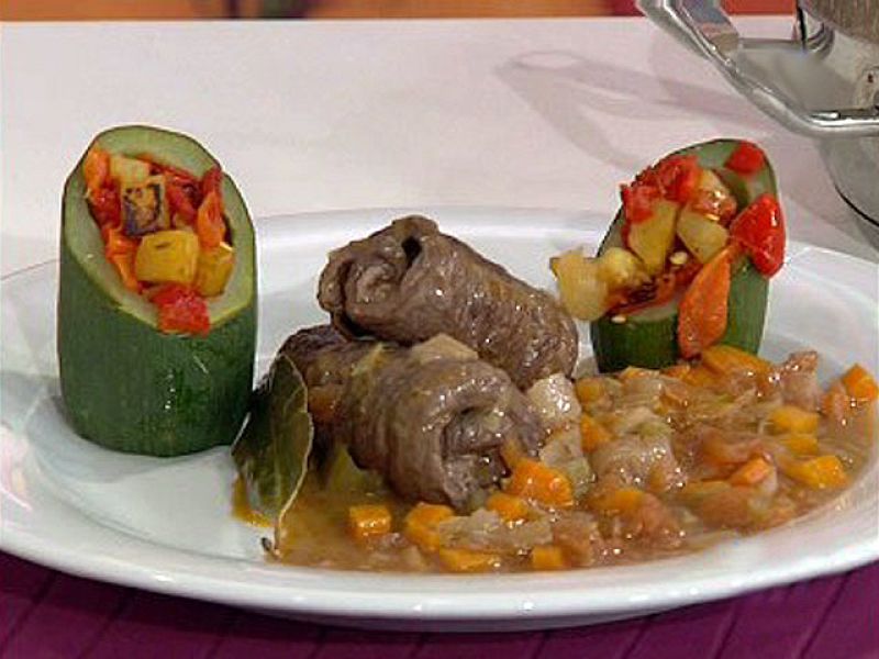 Rollitos de ternera en salsa (27/09/10)