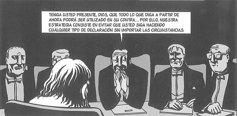 'Dios en persona', un cómic que denuncia a los mass media y la publicidad