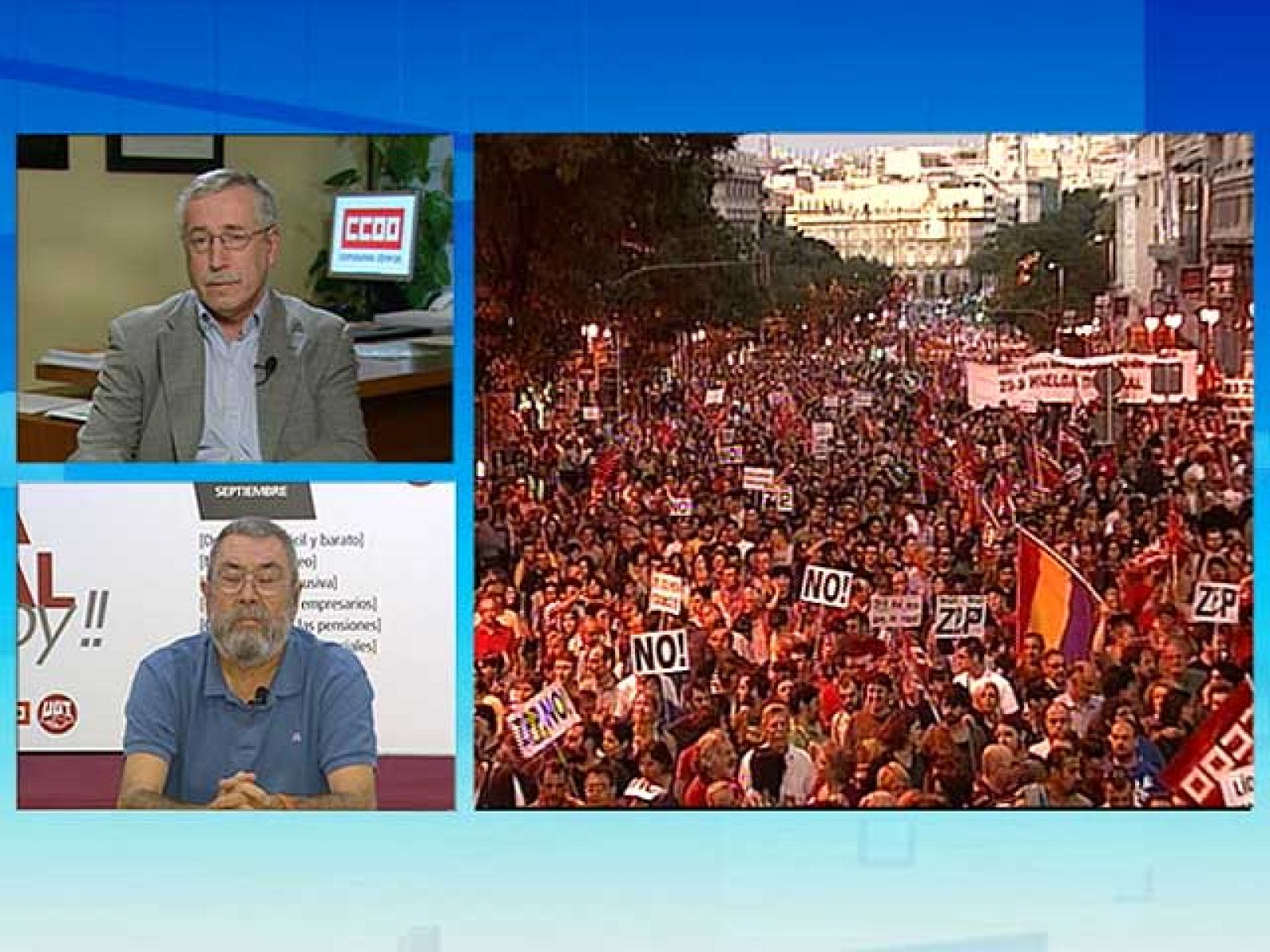 Toxo: "Si el Gobierno sigue con los recortes, generará más conflicto social" | Ver