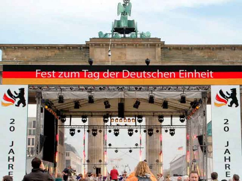 Alemania celebra el 20 aniversario de la reunificación