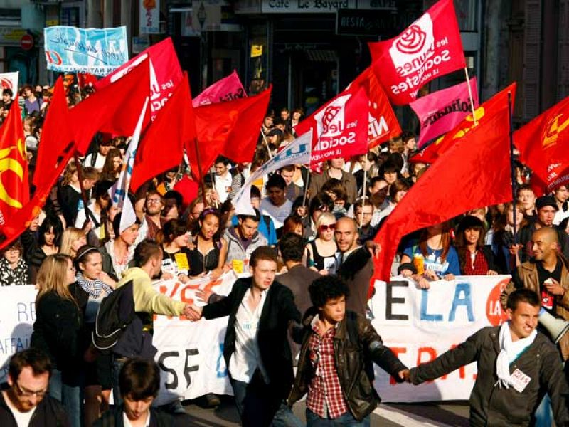 Huelga general "récord": Millones de franceses protestan contra la reforma de las pensiones
