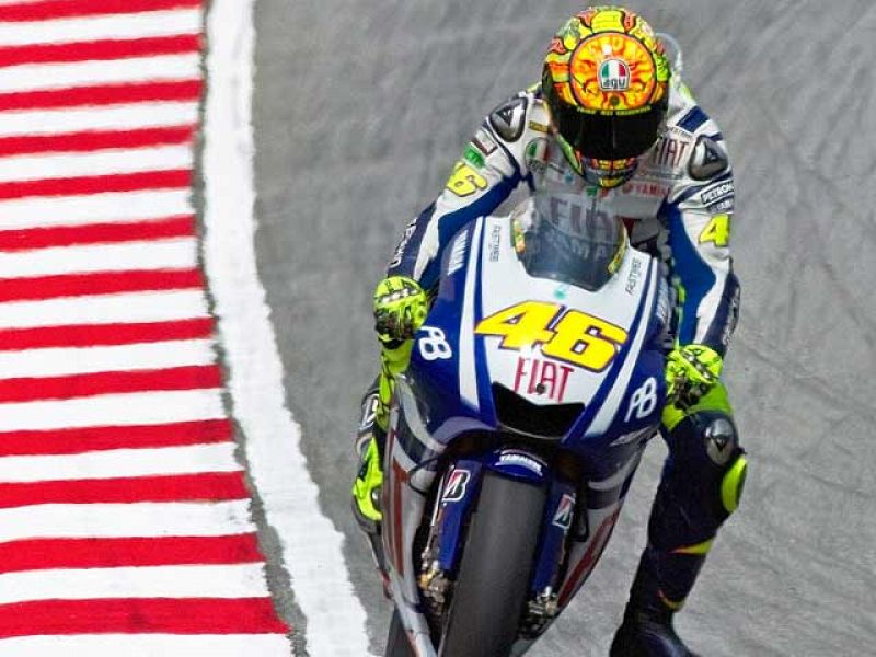 Valentino Rossi marca territorio en los entrenamientos libres de Malasia