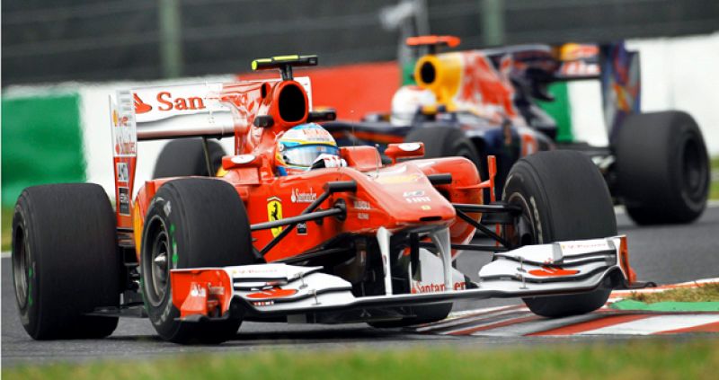 Vettel el más rápido y Alonso cuarto mejor tiempo en los segundos libres en Japón