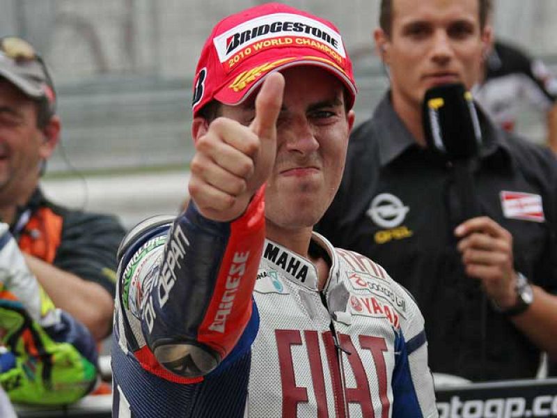 Jorge Lorenzo, campeón del mundo de MotoGP