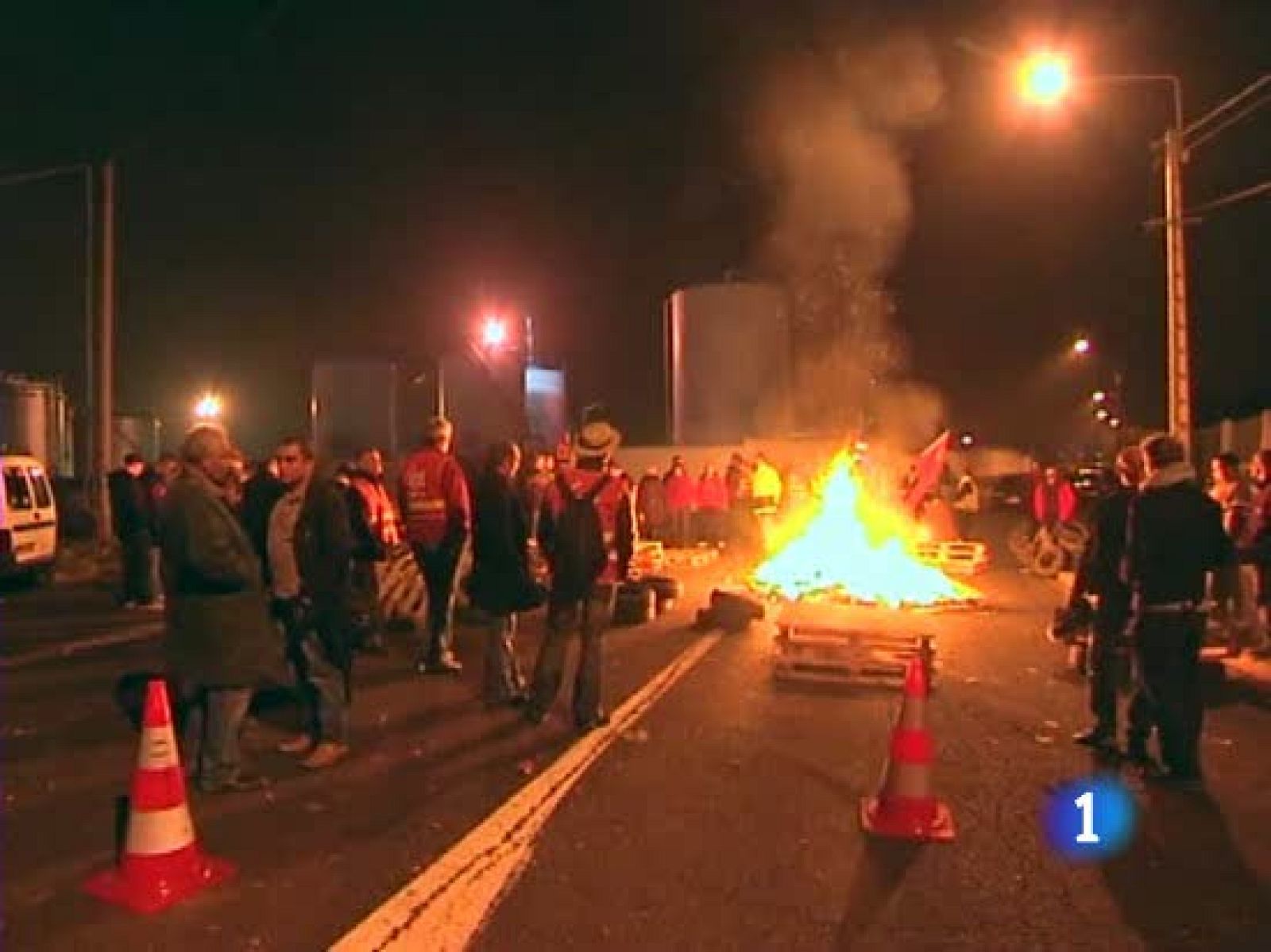 Refinerías francesas, paradas