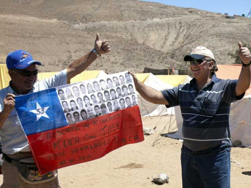 "El  pastor de Atacama", el primero de los mineros en volver al yacimiento San José