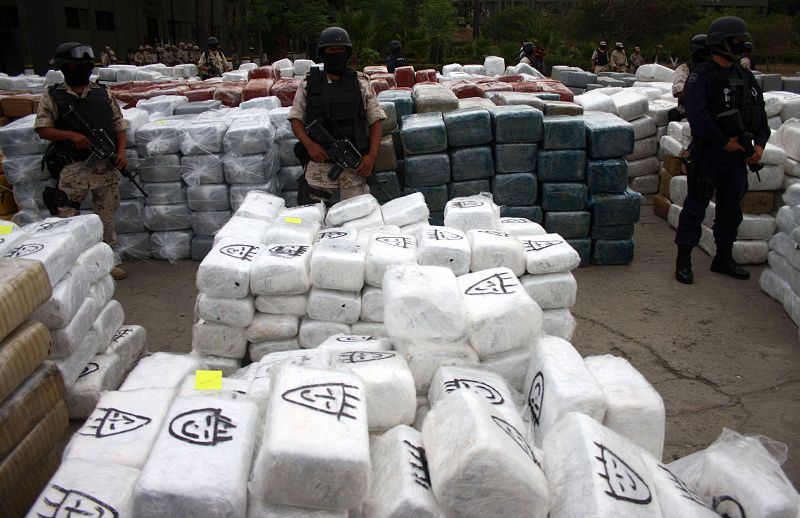 México se incauta de un alijo récord de marihuana en la frontera con Estados Unidos