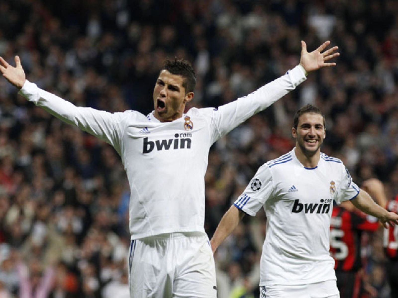 El Madrid fue superior al Milan