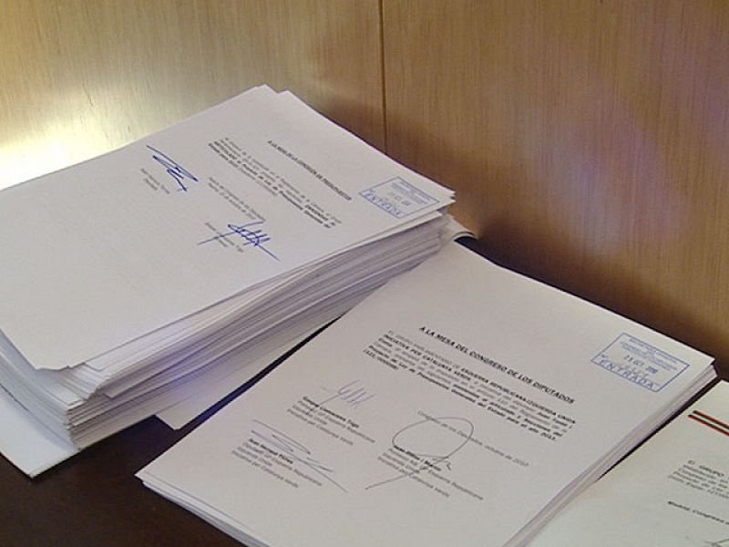El Partido Popular presenta 504 enmiendas a los presupuestos de 2011