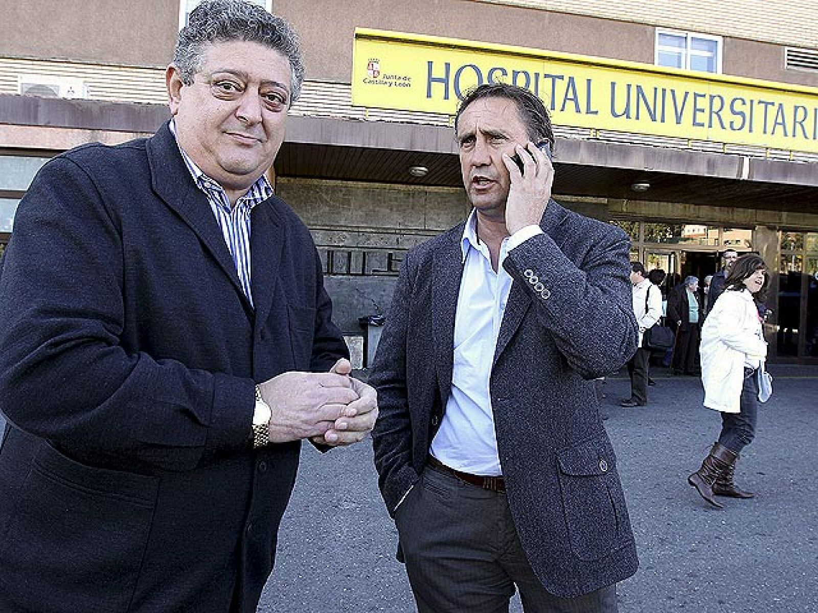 Miguel García está más animado pese a saber que no podrá volver a jugar al fútbol.