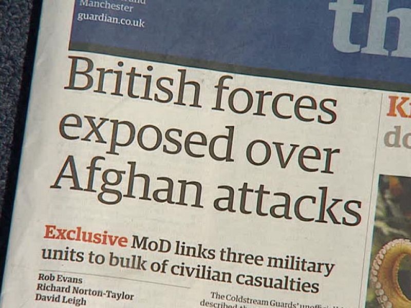 Tres unidades británicas, bajo sospecha al provocar la mayoría de víctimas civiles afganas