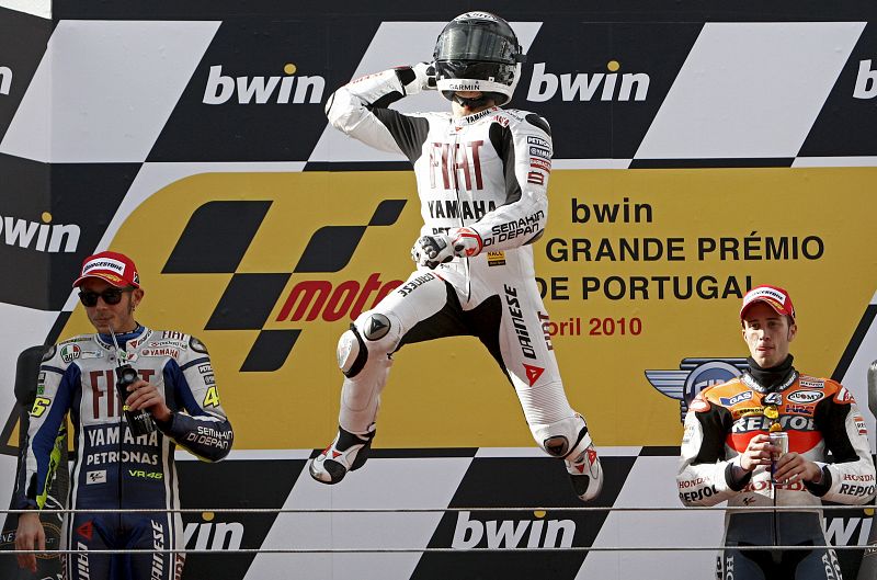 Jorge Lorenzo: "Estoy muy contento con la victoria"