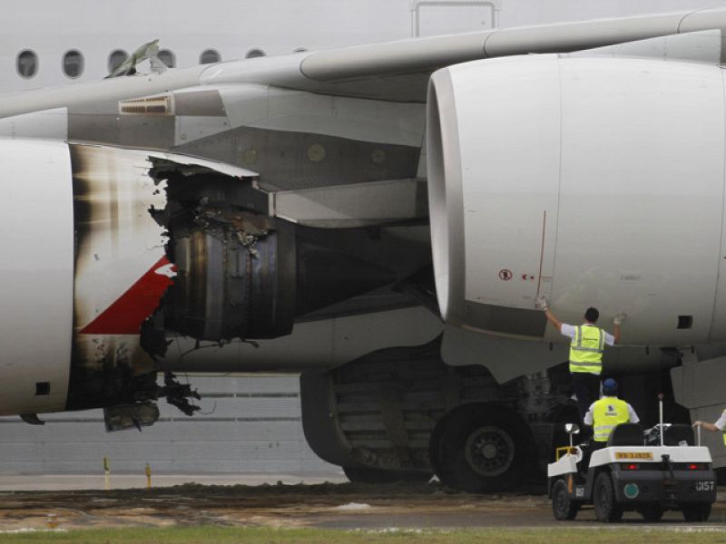 Un Airbus 380 aterriza de emergencia en Singapur tras registrar fallos técnicos en pleno vuelo