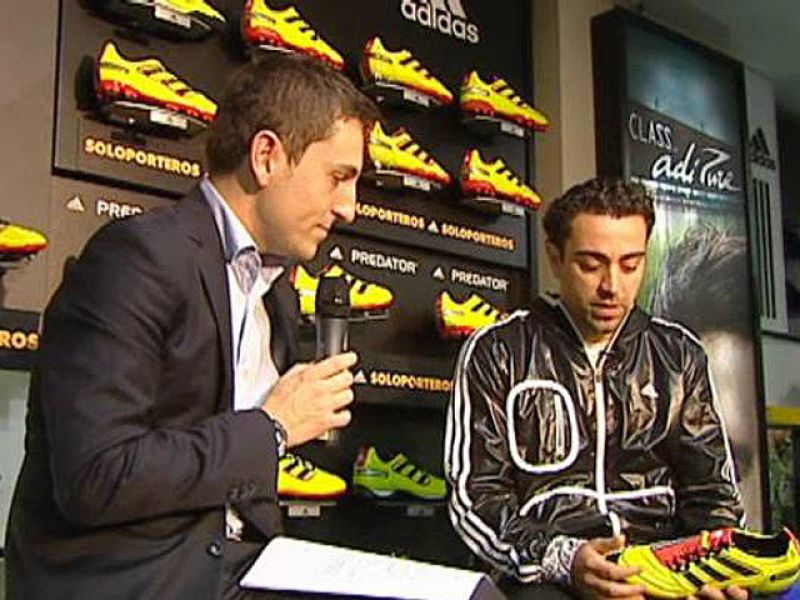 Xavi se ve a punto para jugar contra el Getafe