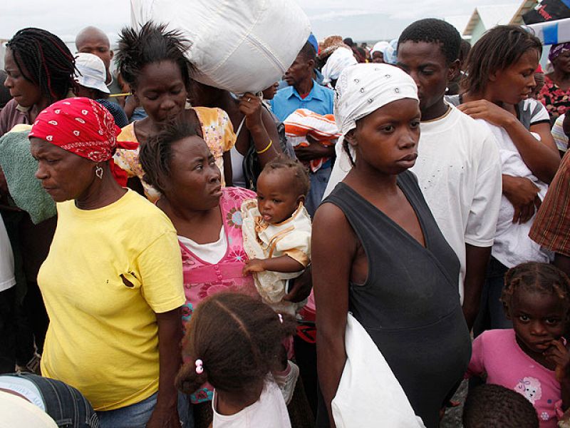 Las víctimas del seísmo se atrincheran en sus tiendas mientras la tormenta Tomas amenaza Haití