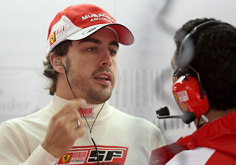 Alonso, quinto en los terceros libres tras Vettel, Hamilton y Massa