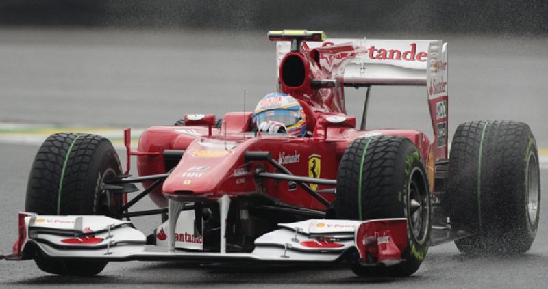 Alonso saldrá quinto en Interlagos, por detrás de sus mayores rivales