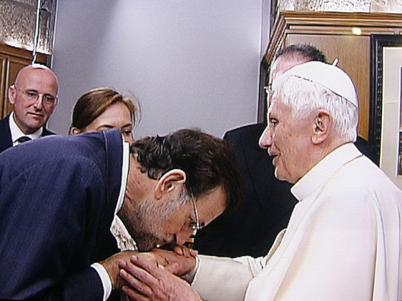 Rajoy espera que la visita del Papa dé fuerzas a todos para superar la crisis