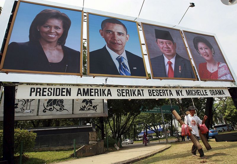 Obama recorta a un día por el volcán Merapi su visita a Yakarta, ciudad donde pasó su infancia