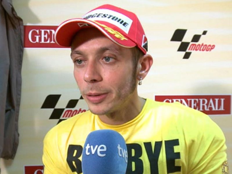 Valentino Rossi: "El muro con Jorge Lorenzo no ha sido muy útil"