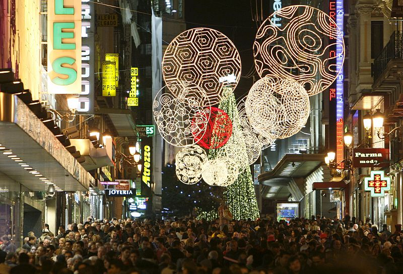 Madrid gastará un 33% menos en la iluminación navideña