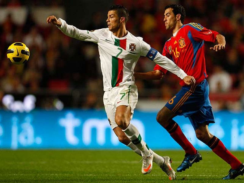 Baile de Portugal a España con sabor a revancha