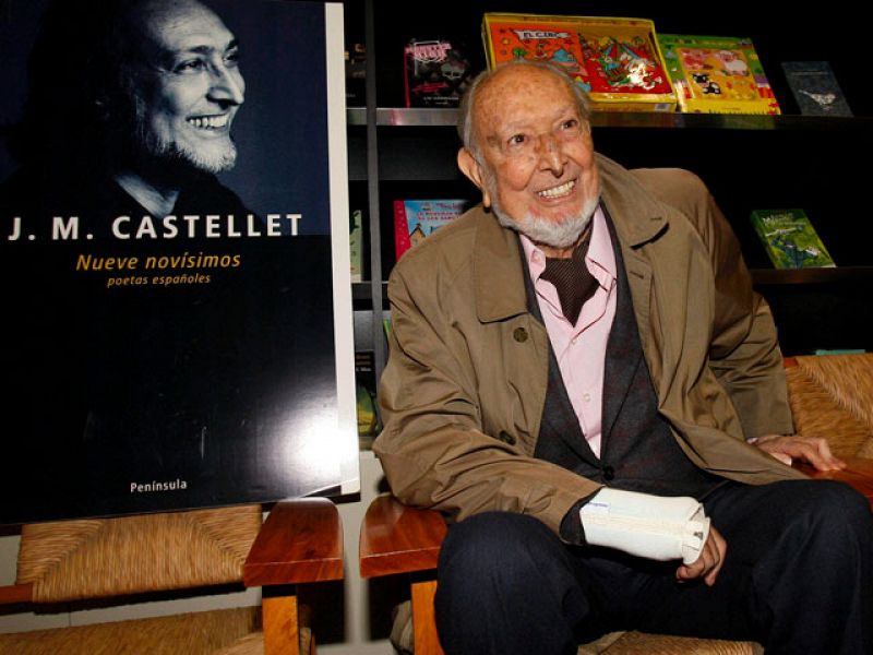 El escritor Josep María Castellet gana el Premio Nacional de las Letras