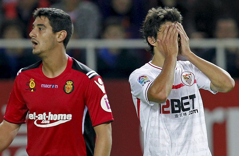 El Mallorca es el primer equipo que bate al Sevilla en el Pizjuán
