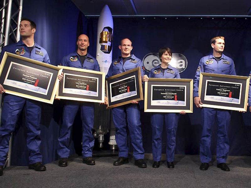 Los nuevos astronautas europeos se gradúan