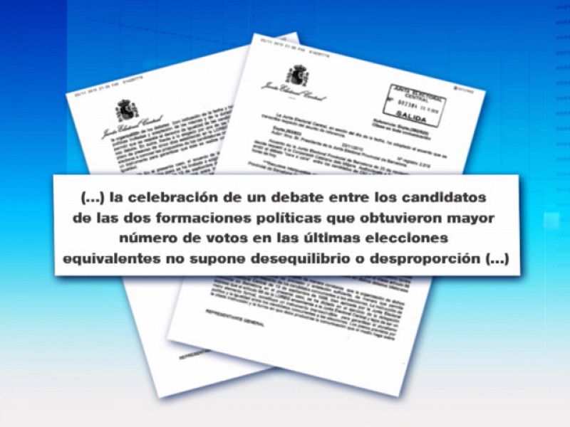 La Junta Electoral Central prohíbe la celebración del cara a cara entre Artur Mas y Montilla