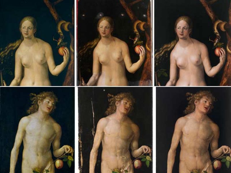 'Adán y Eva' de Durero vuelven al Museo del Prado tras dos años de 'lifting'