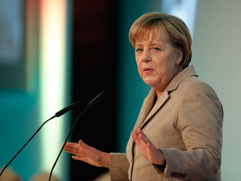 Merkel: "Ahora tengo más confianza en la estibilidad de la zona euro"