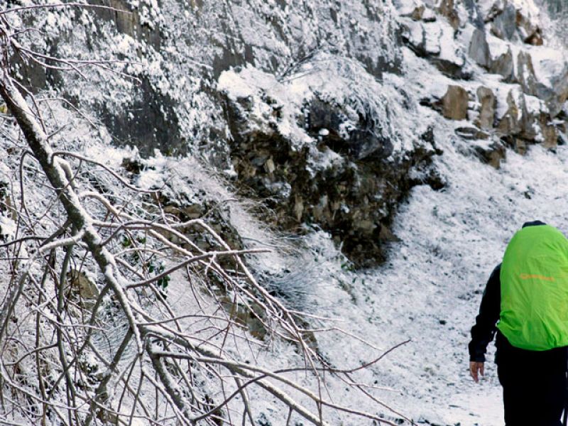 16 provincias en alerta por el temporal de nieve, viento y lluvia