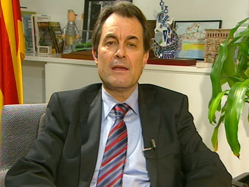 Mas quiere evitar en Cataluña la "bronca permanente" que existe en el Congreso