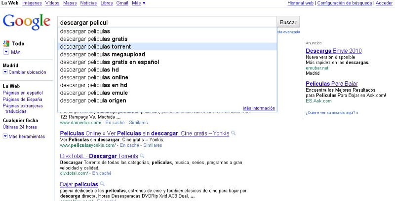 Google borrará de su buscador los contenidos que vulneren los derechos de autor