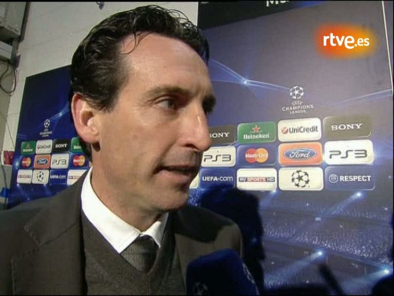 Emery: "El empate es justo, pero hemos estado cerca de ganar"