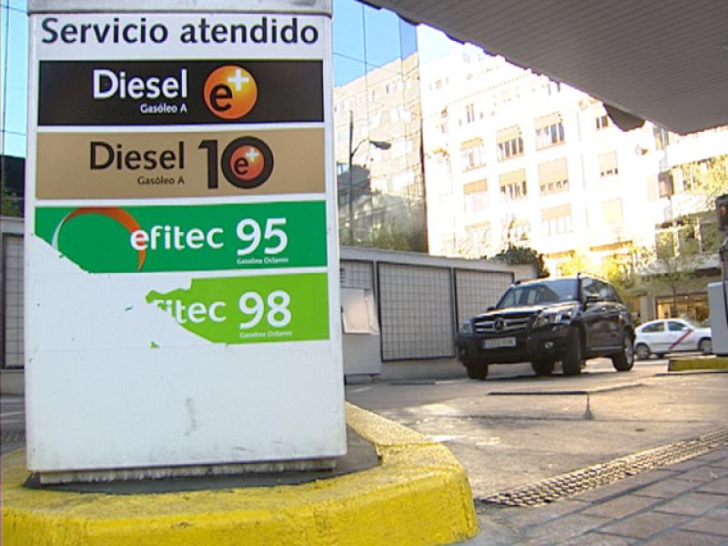 Las gasolinas se acercan a su precio máximo ante una futura escalada del petróleo