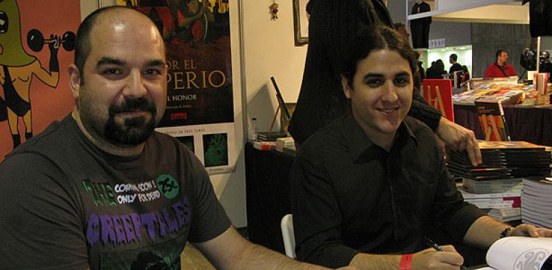 Videras y Casanova: "La guarida del Leviatán' rinde homenaje a los aficionados al cómic"
