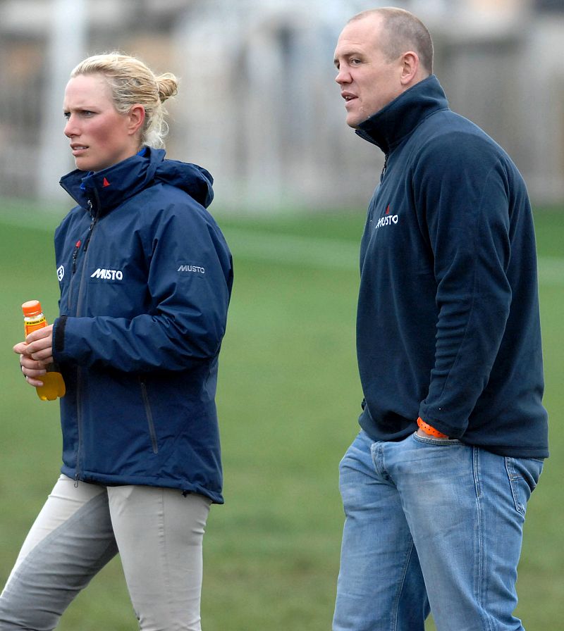 Zara Phillips, nieta de Isabel II, anuncia su boda con el jugador de rugby Mike Tindall