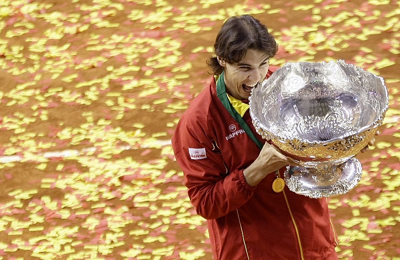 Nadal y María José Martínez lideran los equipos de Copa Davis y Copa Federación
