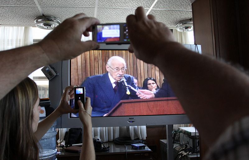 Videla defiende el "honor" de la dictadura en su último alegato antes de la sentencia
