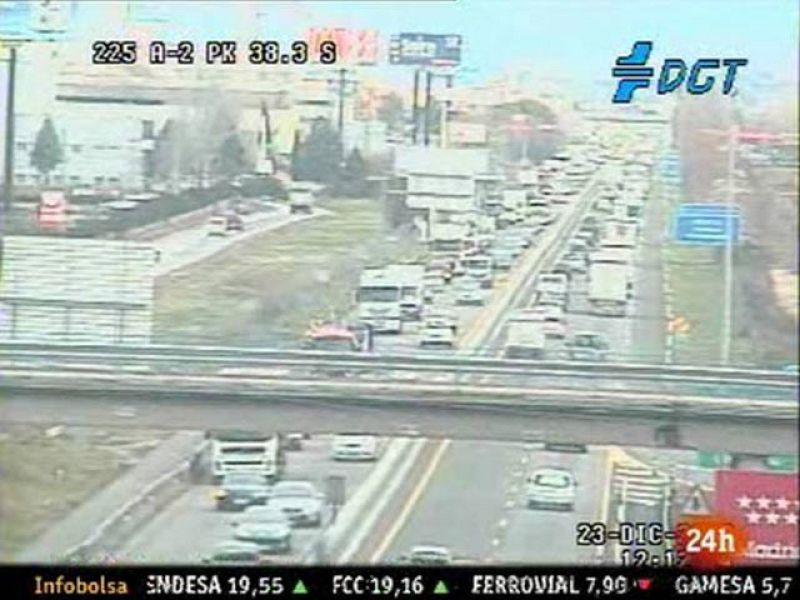 Tráfico prevé más de 16 millones y medios de desplazamientos en coche durante las navidades