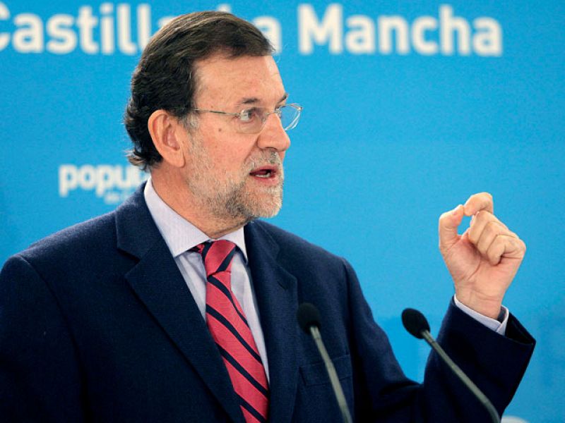 Rajoy se ve ganador y "da igual" si es ante "Zapatero, Rubalcaba, 'Pepiño' o 'la Chacón'"