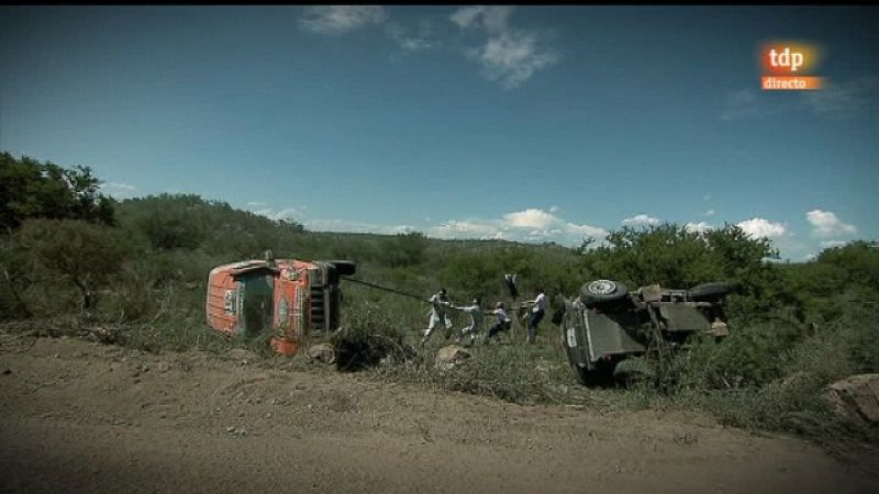 Un piloto y un copiloto checos, graves tras sufrir un accidente de camión en el Dakar